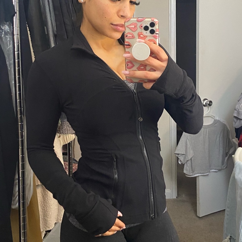 Lululemon define jacket size 2 black